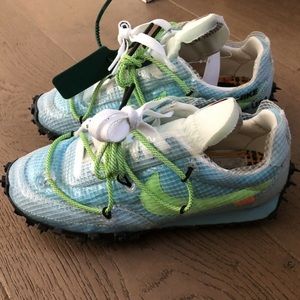 NIB Off-White x Nike Waffle Racer 5.5